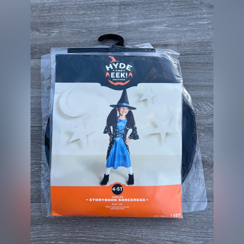 New Hyde & Eek Storybrook Sorceress costume 4/5T
